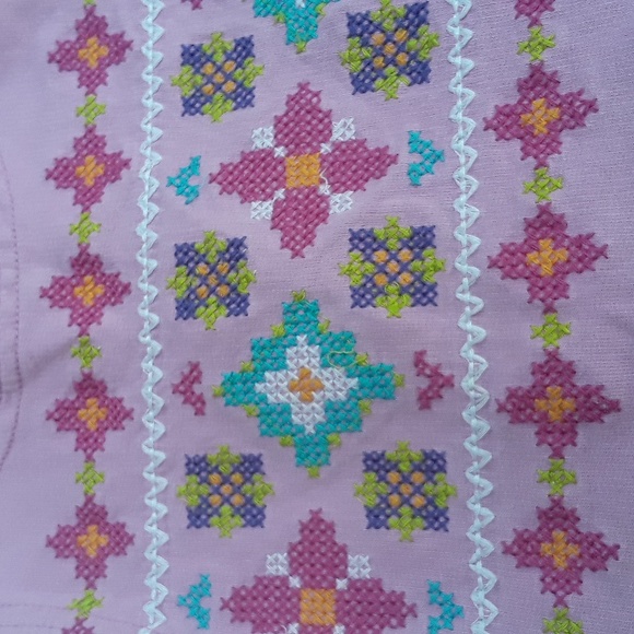 Disney Embroidered Girls Dress 5/6 - Picture 5 of 10